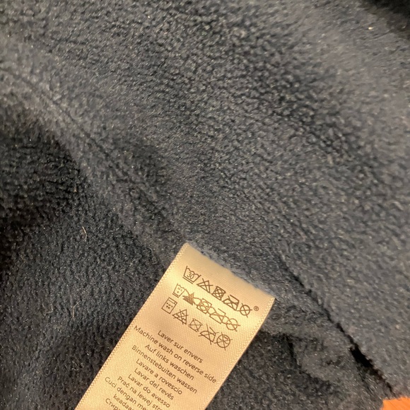 Peach Petit Bateau girl puffer - Picture 6 of 9